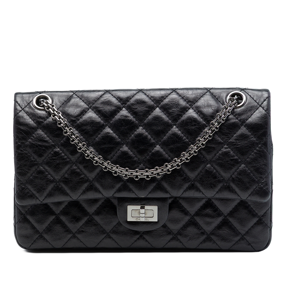 Pre-Loved Chanel Quilted Aged Calfskin Reissue 2.55 Double Flap 226